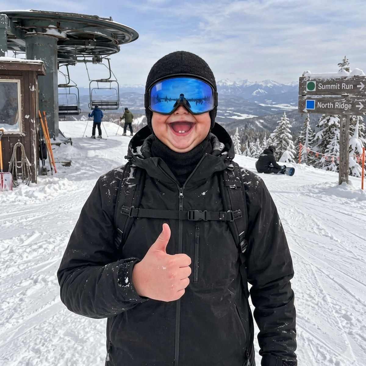Baby Face Ski Mask – Funny 3D Face Balaclava for Skiing & Snowboarding 1 Baby Face Ski Mask – Funny 3D Face Balaclava for Skiing & Snowboarding